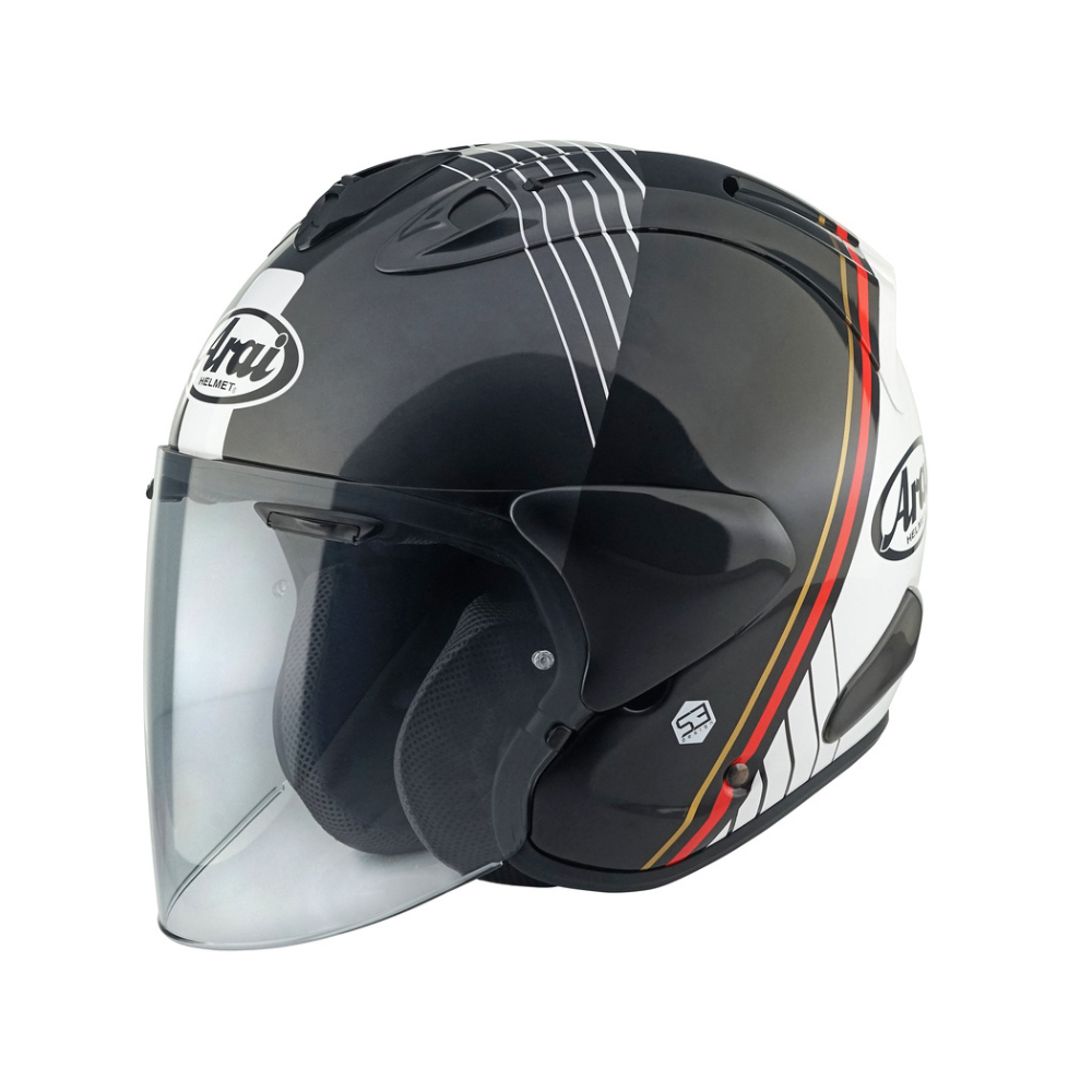 Casque Arai SZ-R EVO Temu blanc