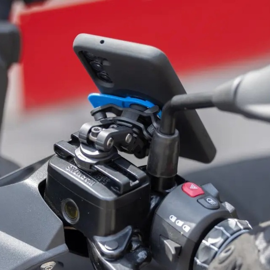 Soporte de teléfono Quad Lock para depósito de líquido de frenos TMAX