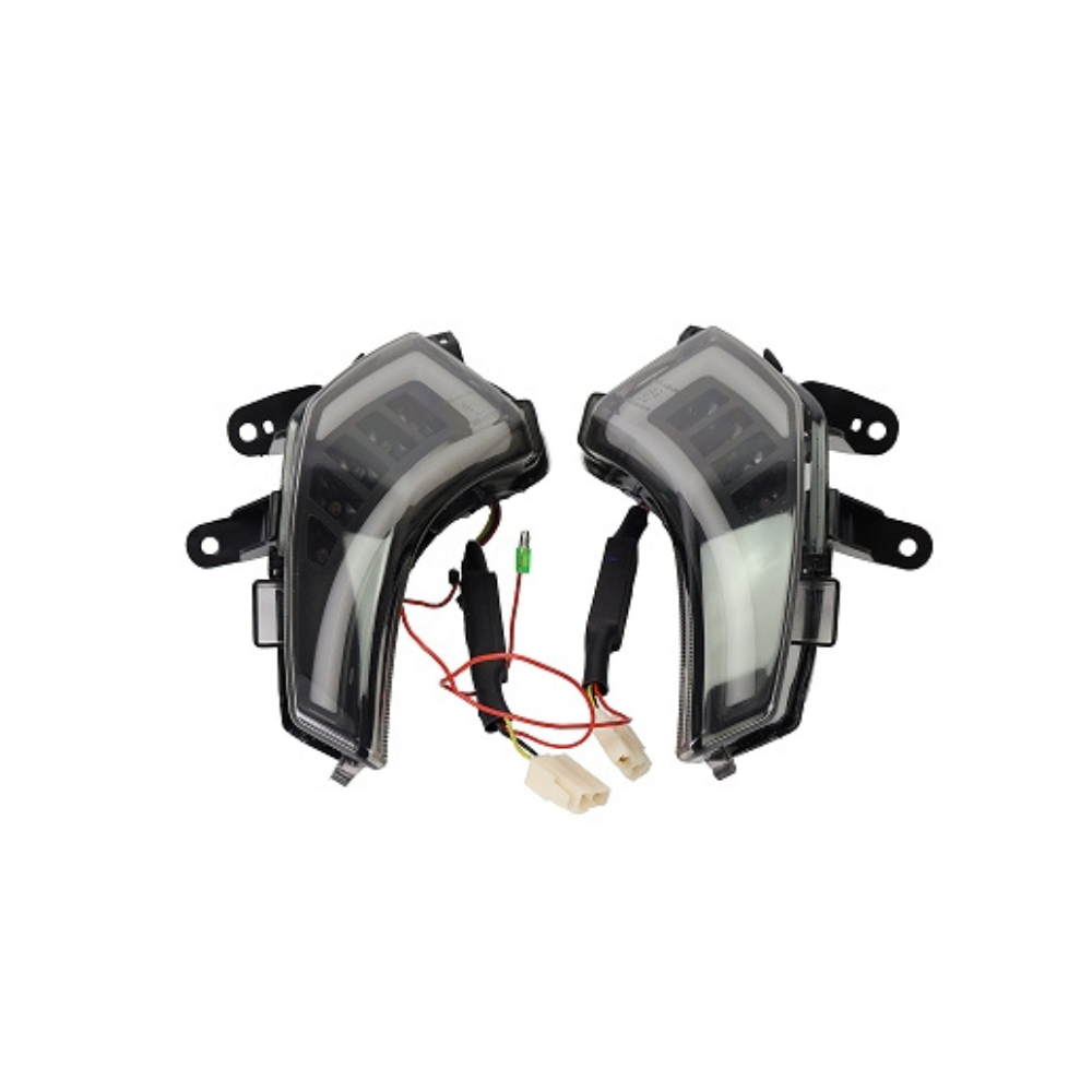 Intermitentes y luz de freno LED ahumado TMAX 530 (12-16)
