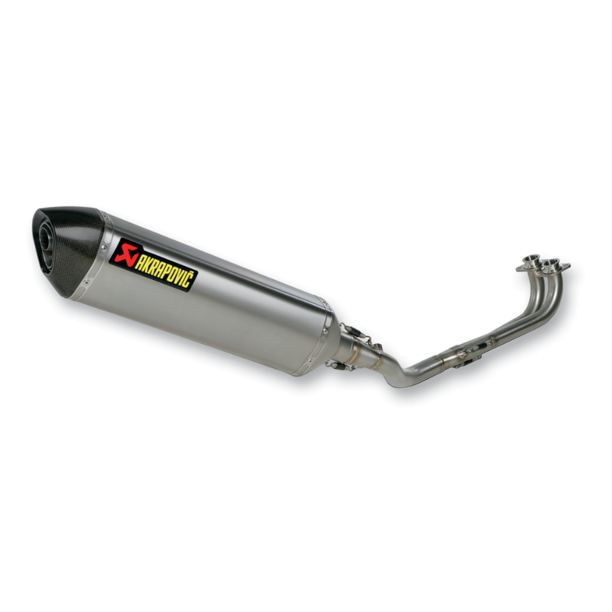Akrapovic titanium TMAX exhaust line