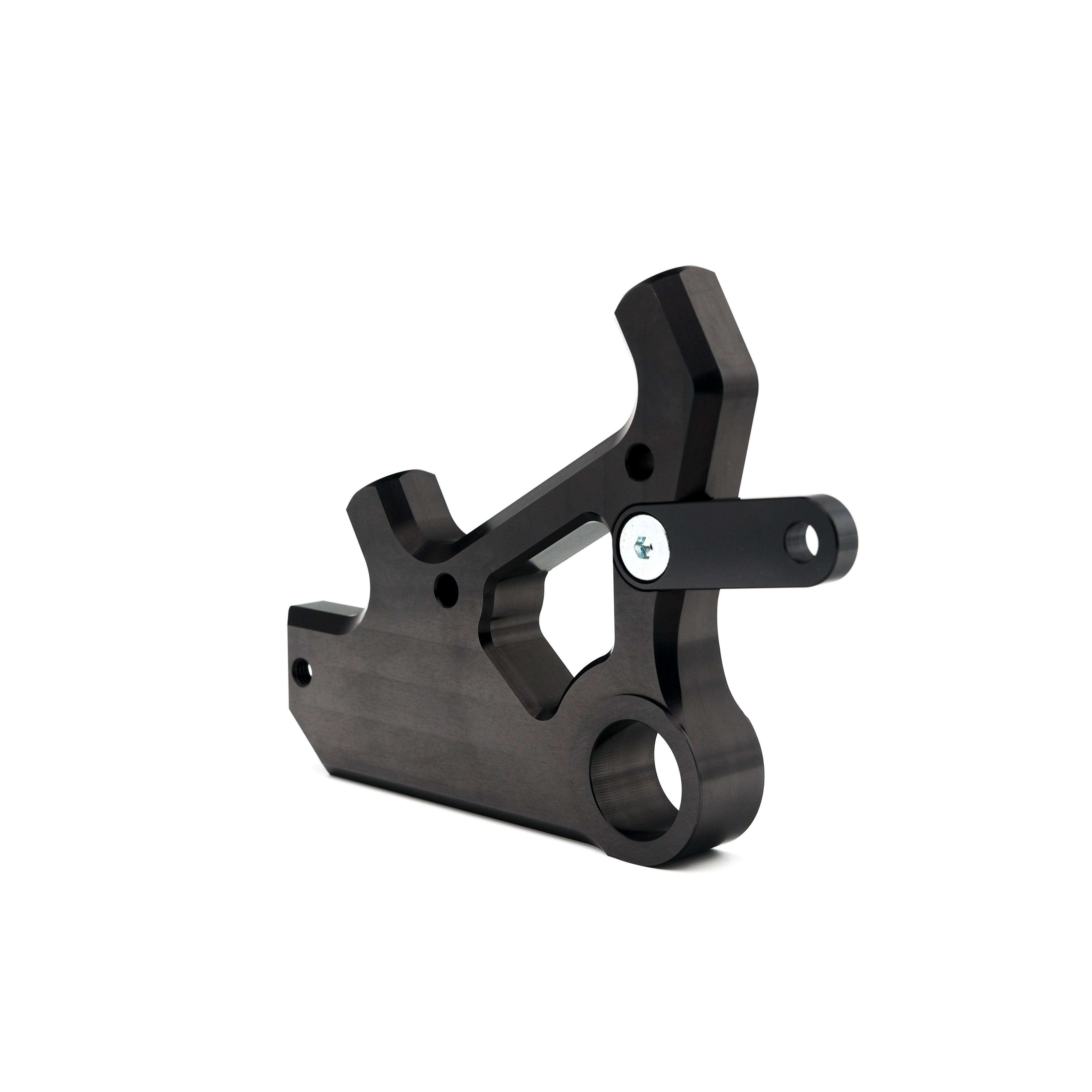 Rear radial caliper support for TMAX