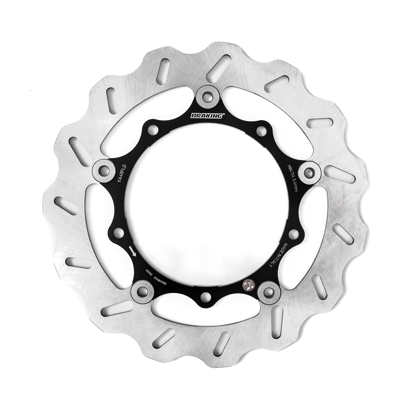 Pair of BRAKING floating brake discs (12-24)