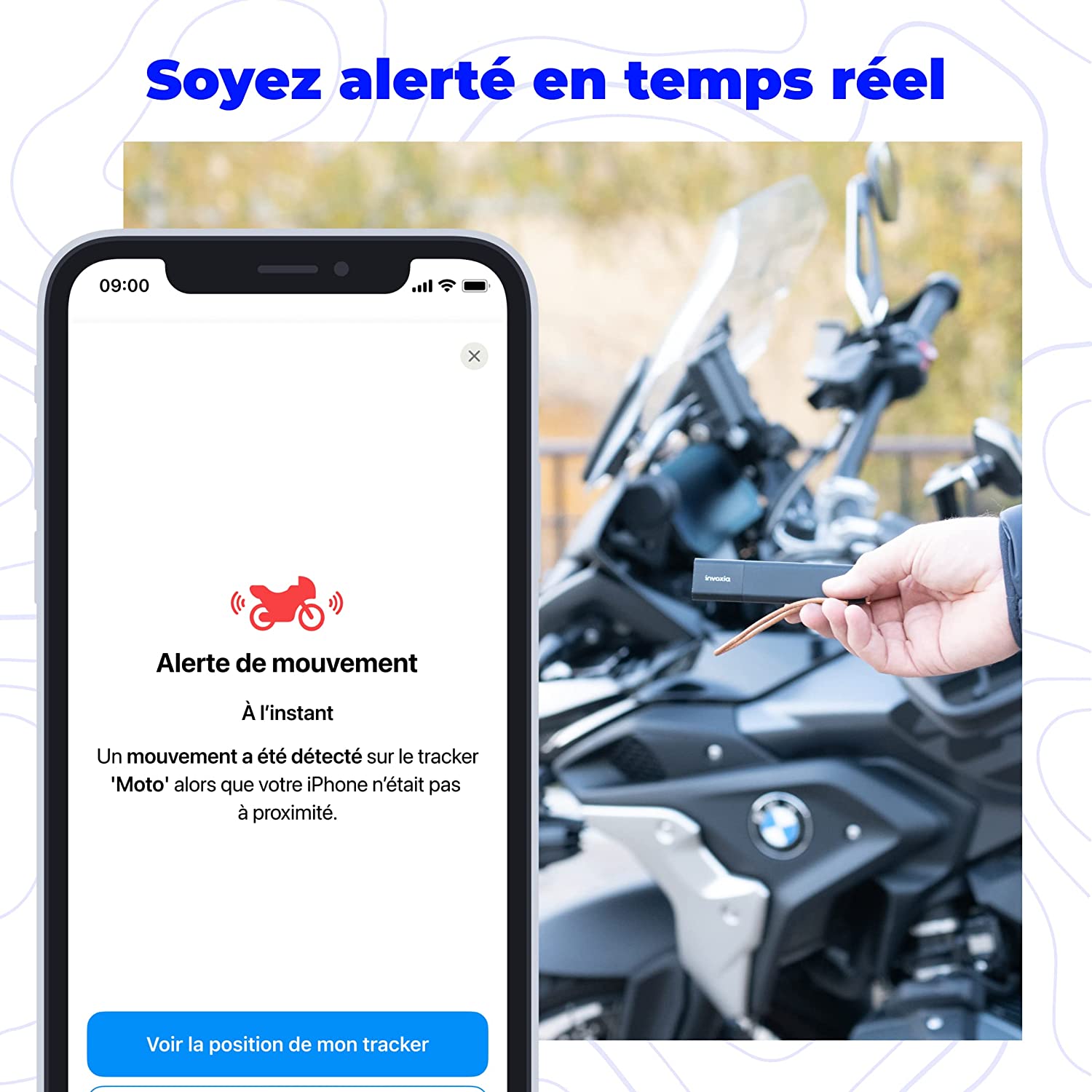 Tracker TMAX Invoxia (Abonnement 3 ans inclus)