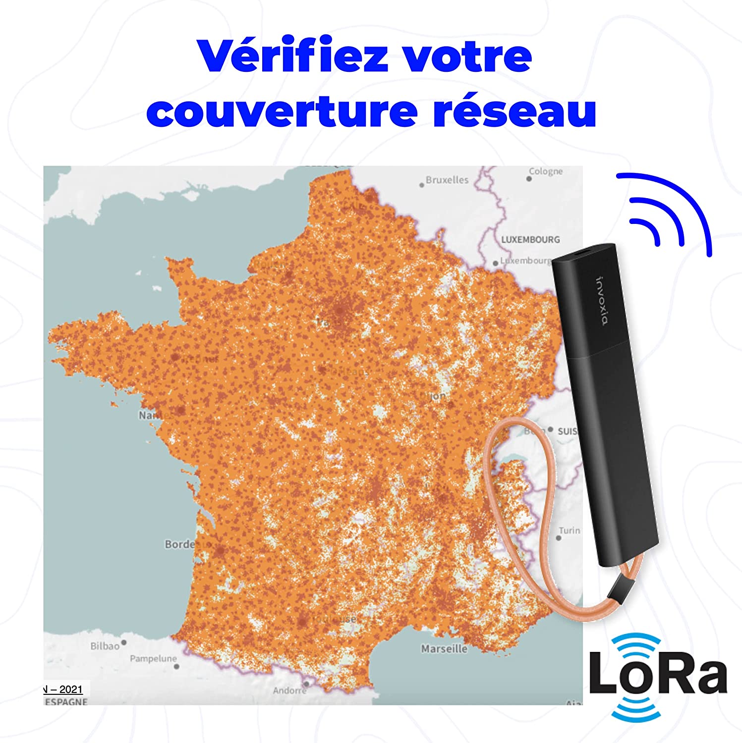 Tracker TMAX Invoxia (Abonnement 3 ans inclus)