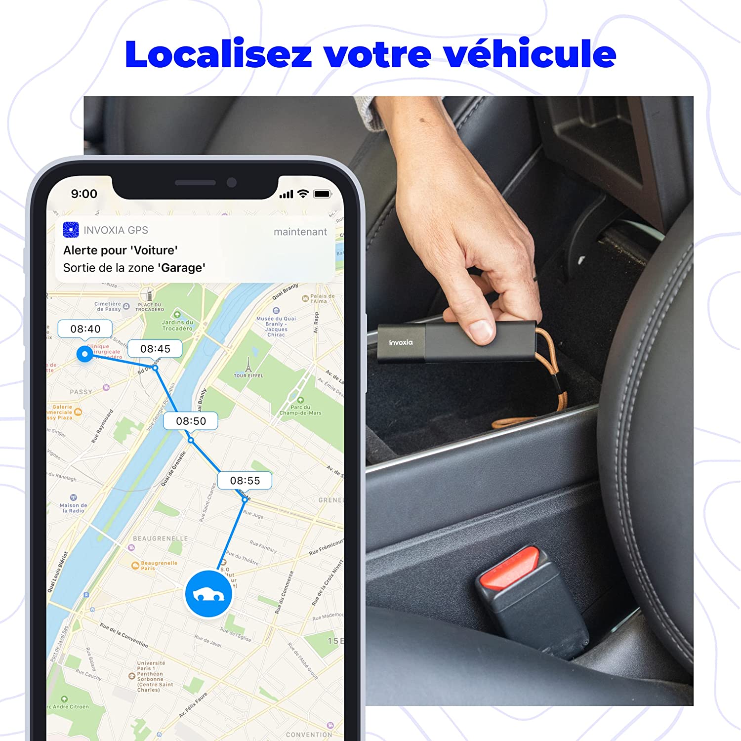 Tracker TMAX Invoxia (Abonnement 3 ans inclus)
