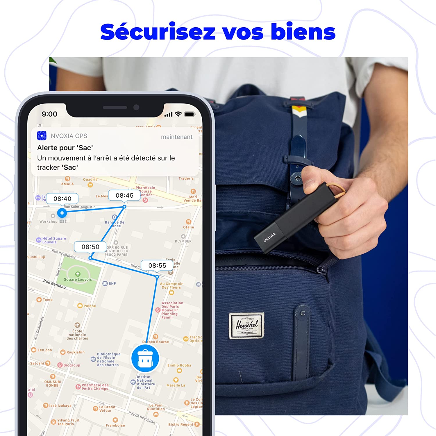 Tracker TMAX Invoxia (Abonnement 3 ans inclus)