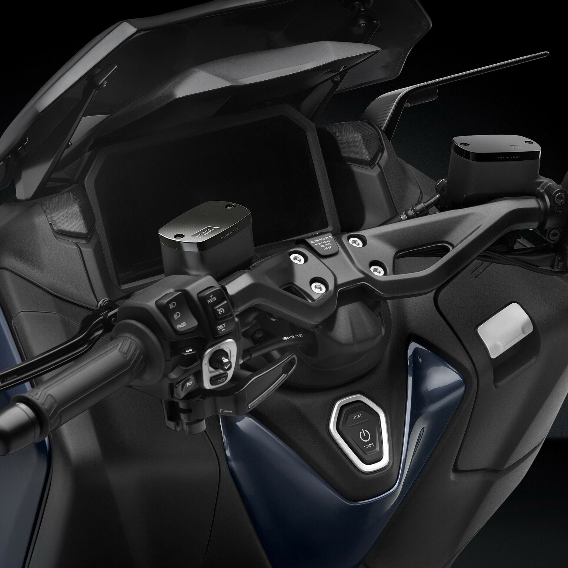 Réhausse de guidon Rizoma TMAX 560 (22-25)