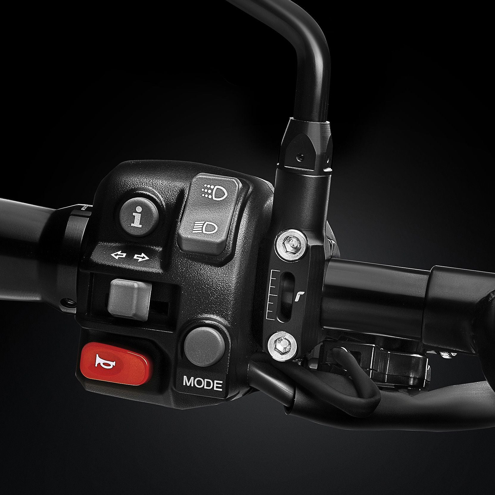 Adaptateur pour rétroviseur sur guidon Rizoma TMAX