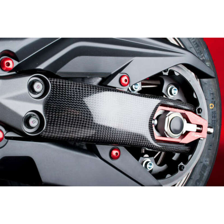 TMAX 530 carbon swingarm cover