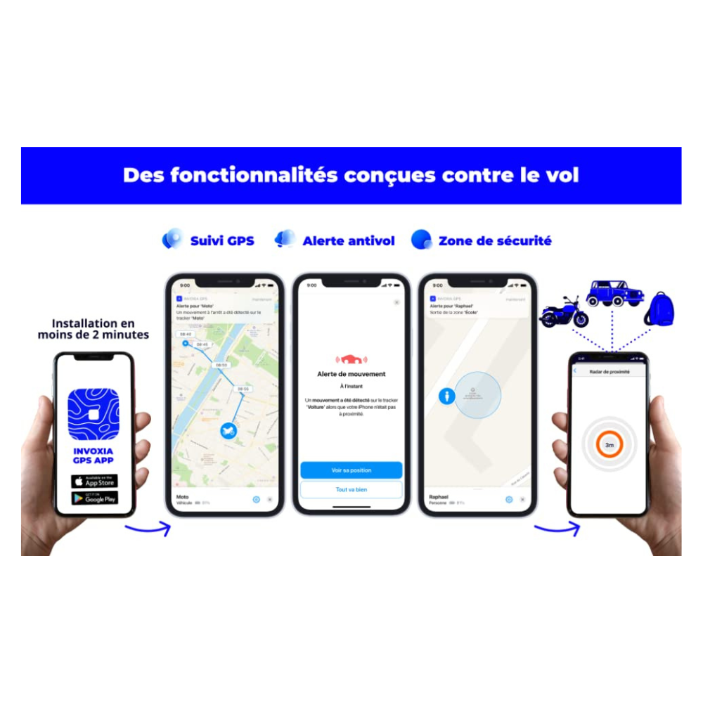 Tracker TMAX Invoxia (Abonnement 3 ans inclus)