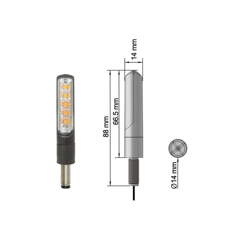 Paire de clignotants BCD TMAX