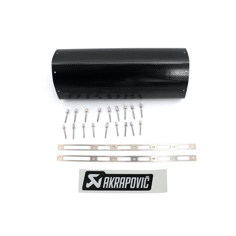 Enveloppe carbone pour réparation Akrapovic Racing TMAX