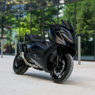 Rétroviseurs homologués Stealth Max Rizoma TMAX 560 (22-24)