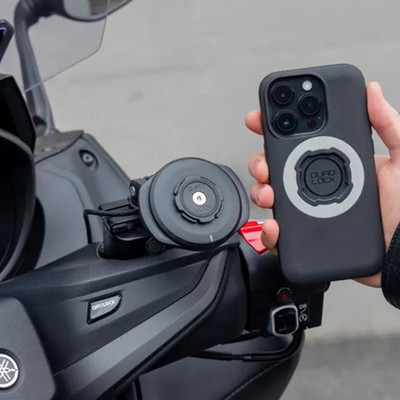 Quad Lock Phone Mount Brake Fluid Reservoir TMAX