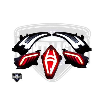 Dynamic LED Turn Signals and Light TMAX 530 (12-16)